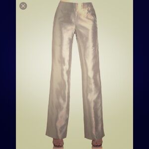 Armani Collection silk palazzo pants size 8